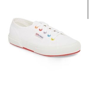 Superga white 2750 shoes